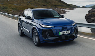 Audi Q6 e-tron - front tracking