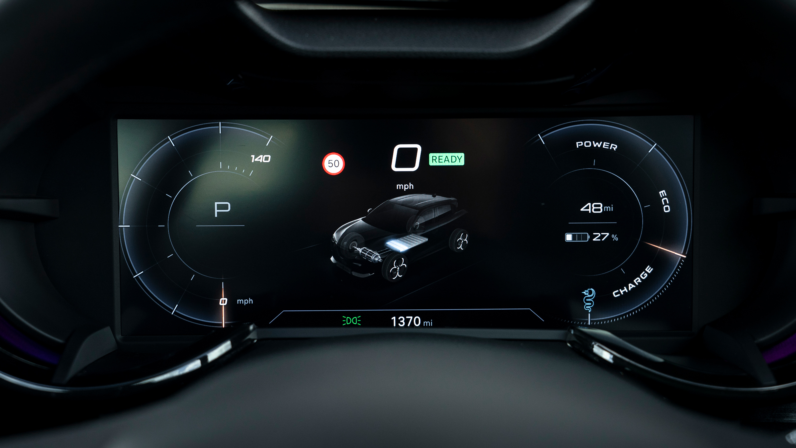 Alfa Romeo Junior - dashboard screen