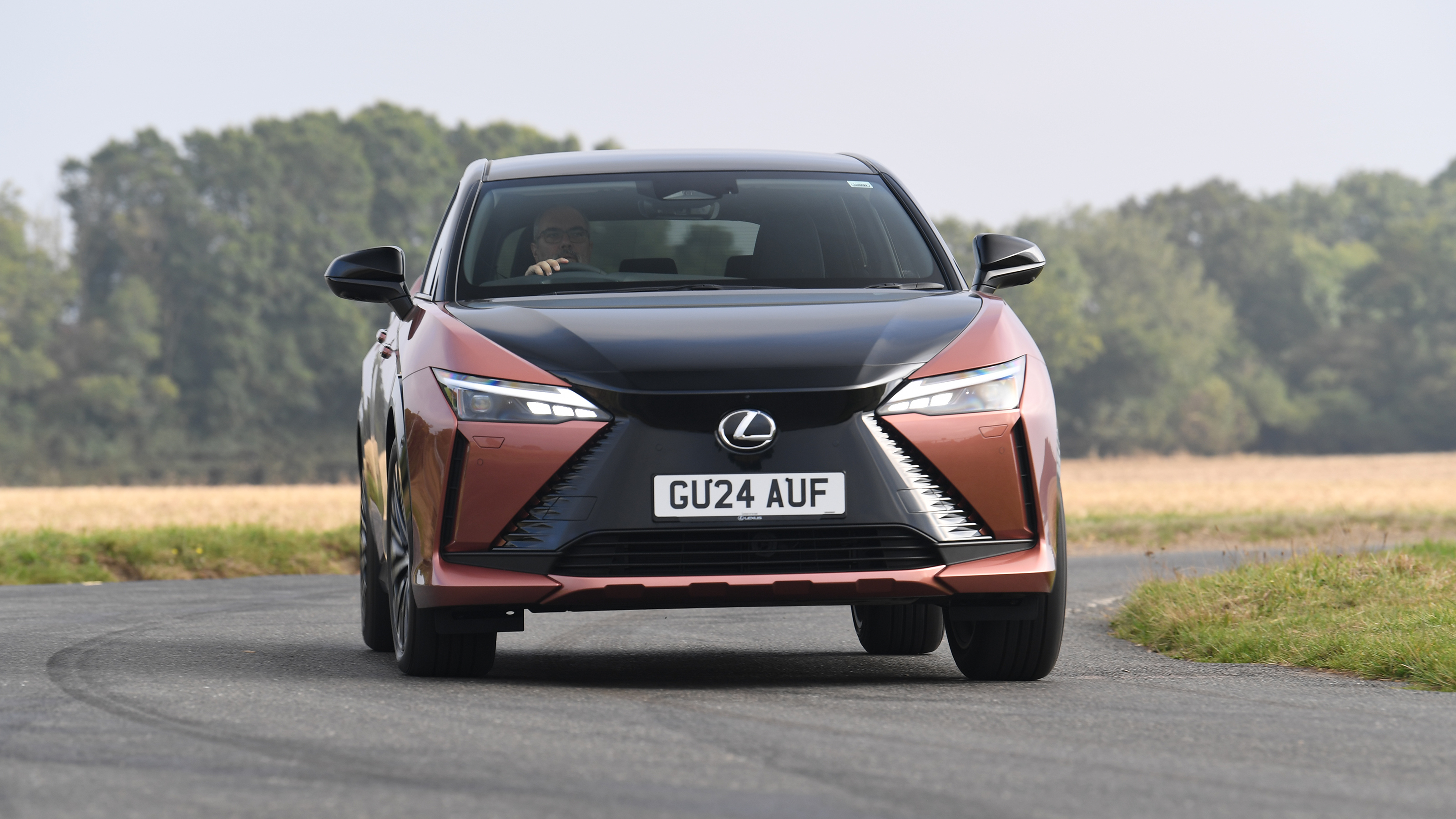 Lexus RZ 300e - front cornering