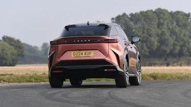 Lexus RZ 300e - rear cornering