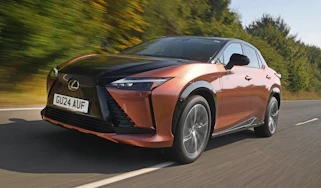 Lexus RZ 300e - front tracking