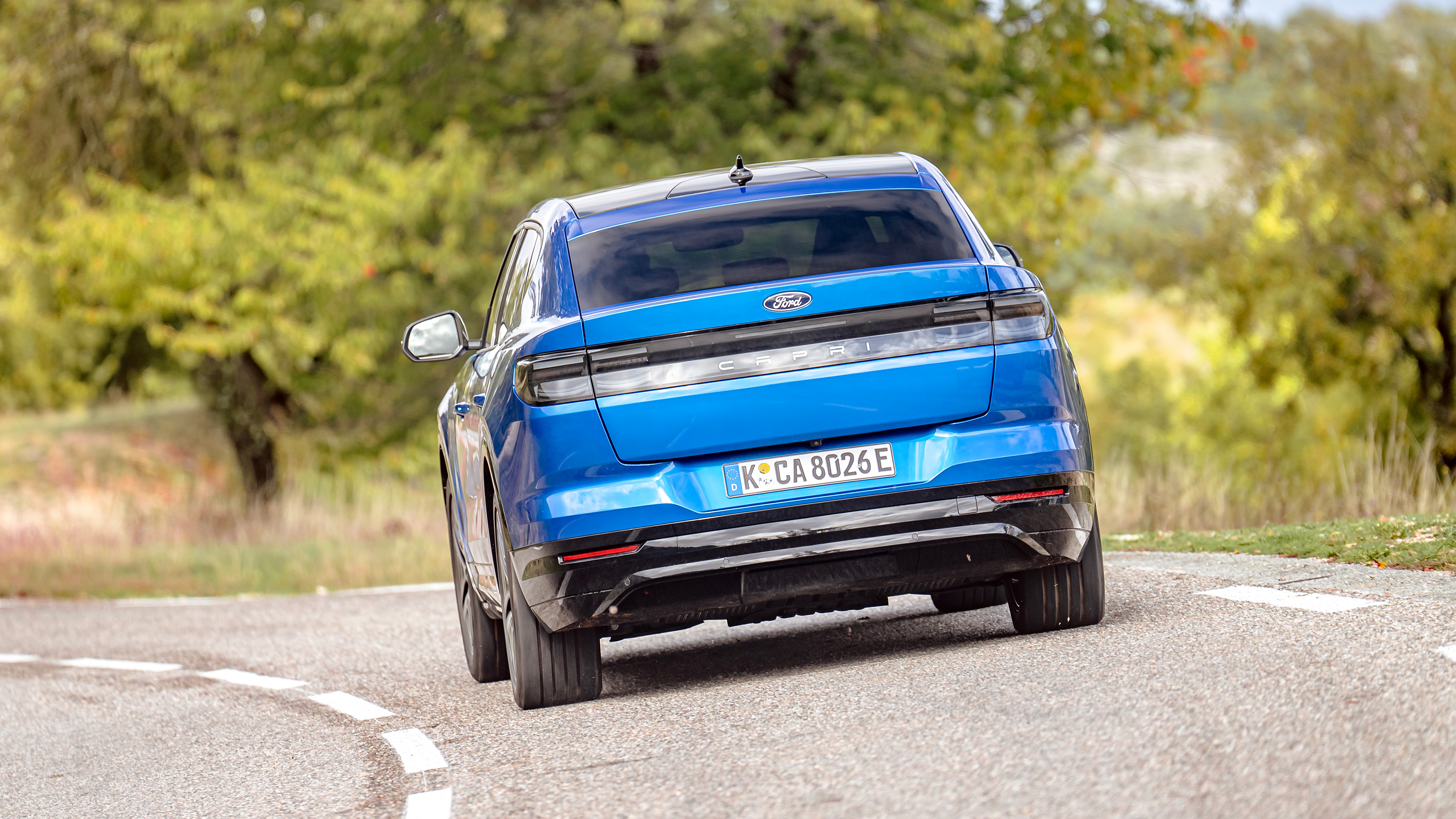 Ford Capri - rear cornering