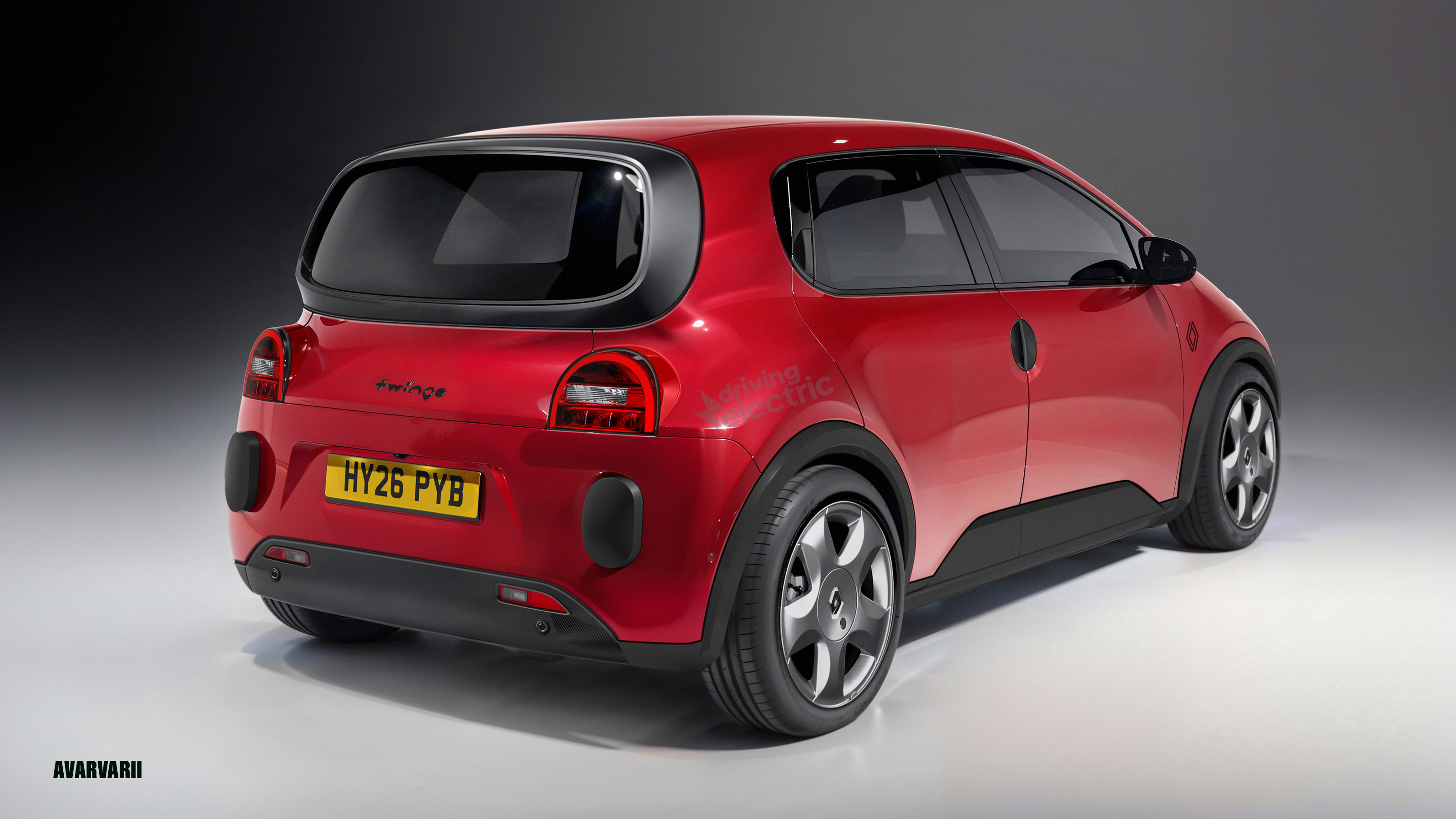 Renault Twingo render - rear