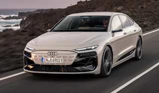 Audi A6 e-tron - front tracking