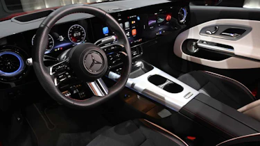 New electric Mercedes CLA - interior