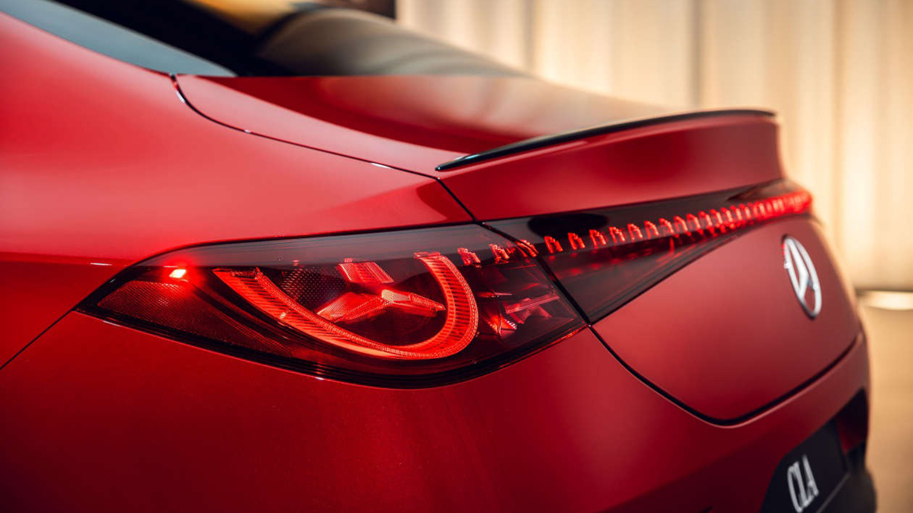 New electric Mercedes CLA - rear 