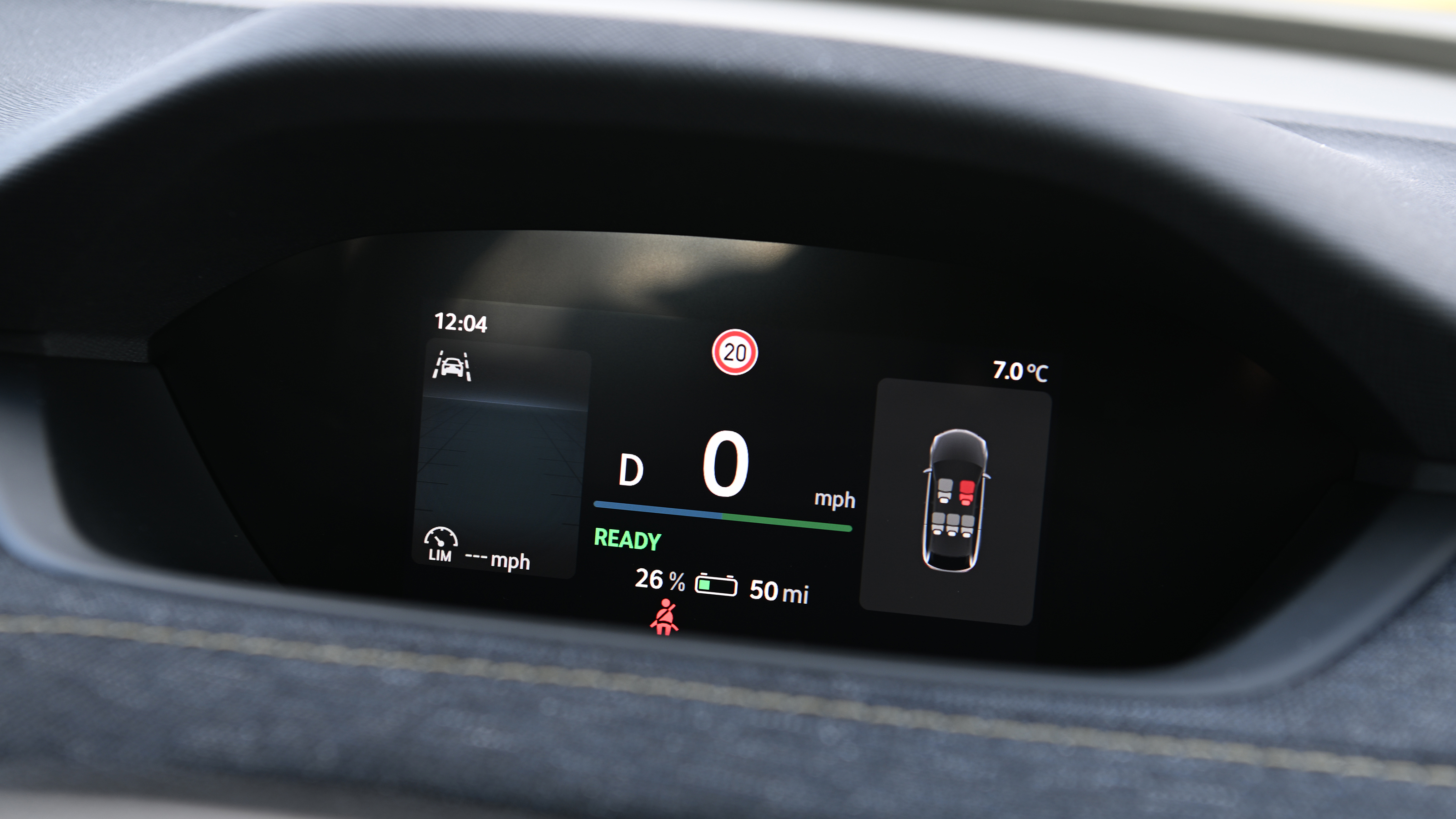 Skoda Elroq - dashboard screen