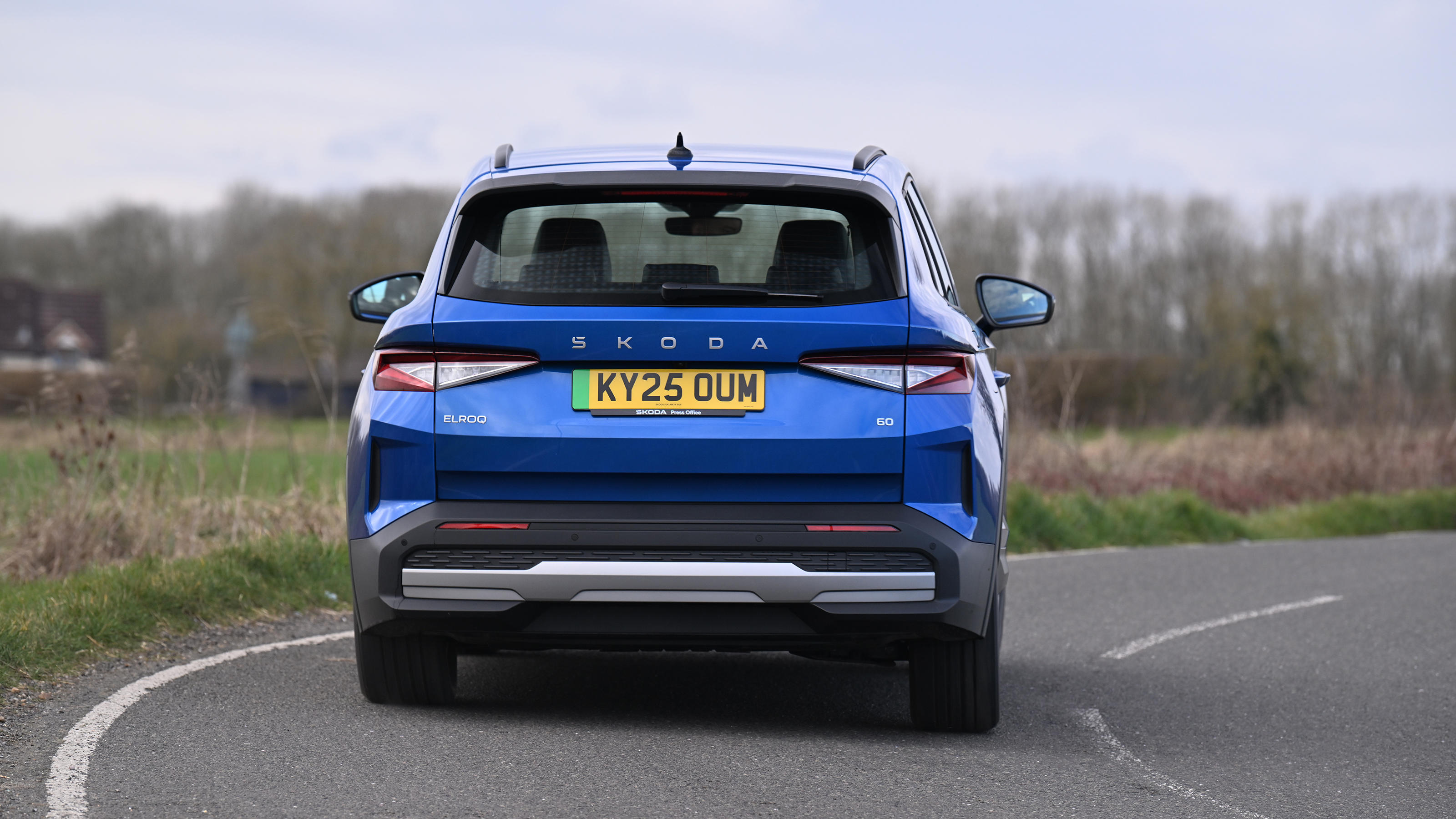 Skoda Elroq - rear cornering