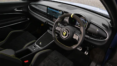 Abarth 600e - interior overview
