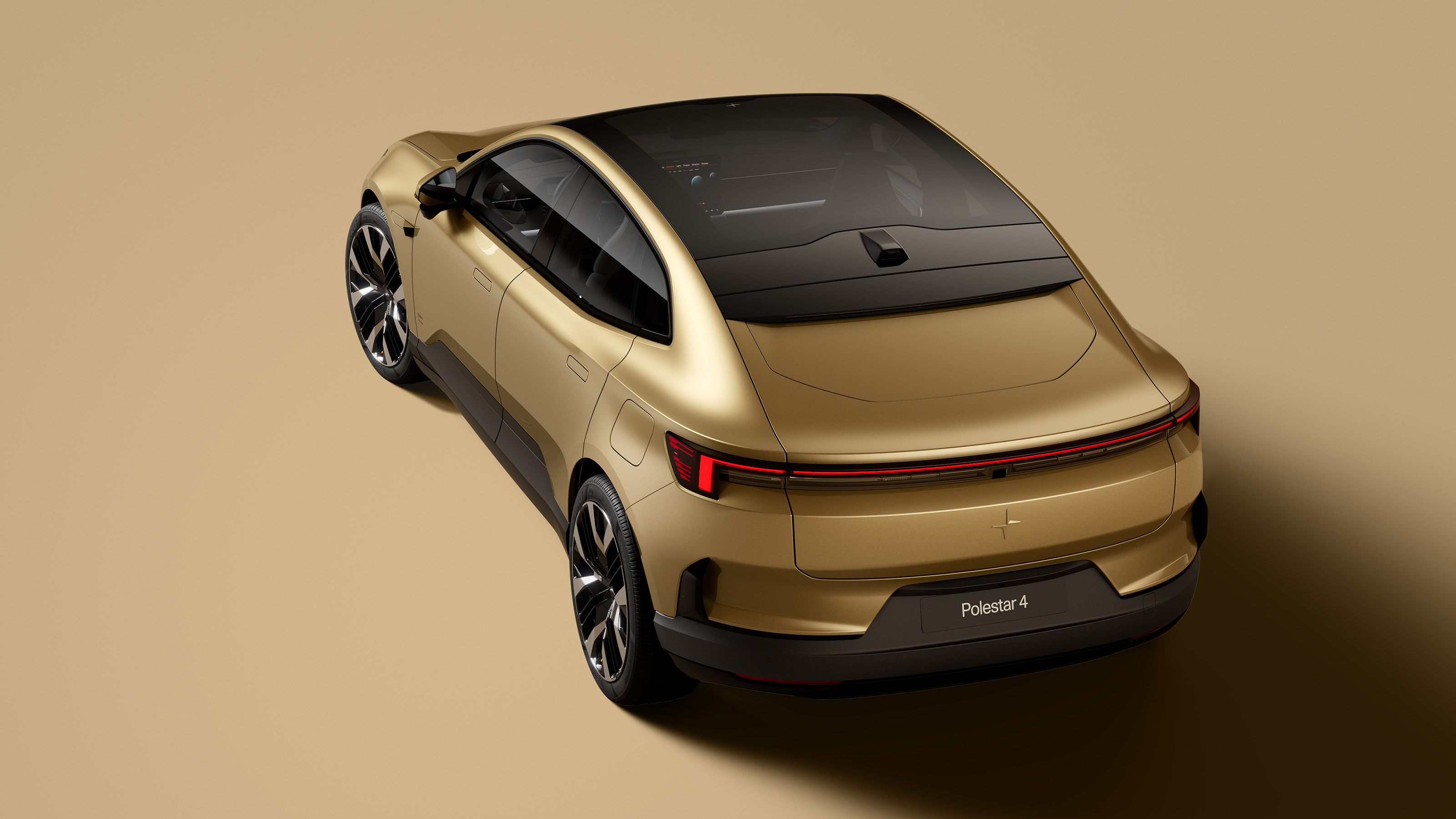 2023 Polestar 4 - rear gold