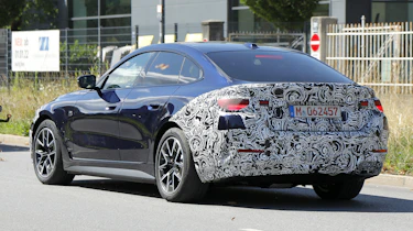 BMW i4 spies - rear