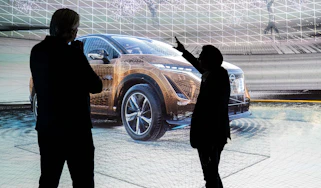 Nissan Ariya digital model